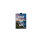 John 14:26 Bible Verse will teach Enhanced Matte Paper Poster 5″×7″