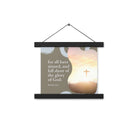 Romans 3:23 Bible Verse, the glory Enhanced Matte Paper Poster With Hanger Wall Art