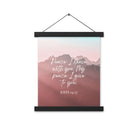 John 14:27 Bible Verse, I give you Enhanced Matte Paper Poster With Hanger Wall Art