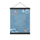 Revelation 21:4 Bible Verse, every tear Enhanced Matte Paper Poster With Hanger Wall Art