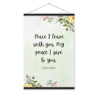 John 14:27 Bible Verse, My peace Enhanced Matte Paper Poster With Hanger Wall Art