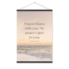 John 14:27 Bible Verse, not as the Enhanced Matte Paper Poster With Hanger Wall Art
