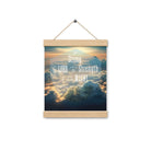 Ephesians 6:10 Bible Verse, be strong in the Lord Enhanced Matte Paper Poster With Hanger Wall Art