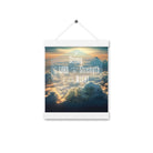 Ephesians 6:10 Bible Verse, be strong in the Lord Enhanced Matte Paper Poster With Hanger Wall Art