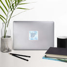 Philippians 4:19 Bible Verse, God will supply Kiss-Cut Sticker Stationery