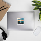 Colossians 3:2 Bible Verse on the Kiss-Cut Sticker