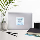 Philippians 4:19 Bible Verse, God will supply Kiss-Cut Sticker Stationery