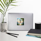 Colossians 3:2 Bible Verse Set Kiss-Cut Sticker