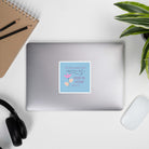 1 John 4:8 Bible Verse, doesn’t love Kiss-Cut Sticker Stationery