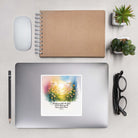 Psalm 37:4 Bible Verse, will give Kiss-Cut Sticker 5.5″×5.5″