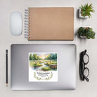 Psalm 23:1 Bible Verse, is my Kiss-Cut Sticker 5.5″×5.5″