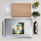 Colossians 3:2 Bible Verse Set Kiss-Cut Sticker 5.5″×5.5″