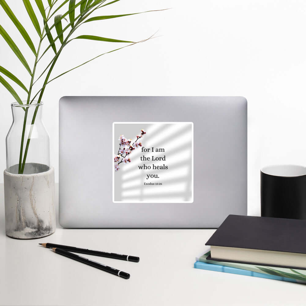 Exodus 15:26 Bible Verse, diligently listen Kiss-Cut Sticker Stationery