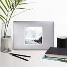 Joshua 1:9 Bible Verse, Do not be afraid Kiss-Cut Sticker Stationery