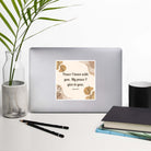 John 14:27 Bible Verse, Peace I Kiss-Cut Sticker Stationery