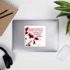 Proverbs 10:12 Bible Verse, Love Covers All Kiss-Cut Sticker Stationery