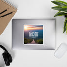 Colossians 3:2 Bible Verse your mind Kiss-Cut Sticker