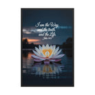 John 14:6 Bible Verse The Father Premium Luster Photo Paper Framed Poster Black 24″×36″