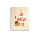 Exodus 15:2 Bible Verse, The LORD is my strength Premium Luster Photo Paper Poster Wall Art