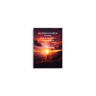 Psalm 107:1 Bible Verse, Give Thanks to the Lord Premium Luster Photo Paper Poster Wall Art