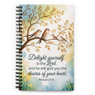 Psalm 37:4 Bible Verse, Yourself Spiral Notebook Default Title