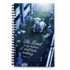 Psalm 23:1 Bible Verse, Shepherd Spiral Notebook Default Title