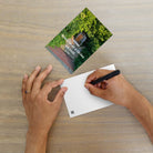 Revelation 3:20 Bible Verse, Garden Doorway Standard Postcard Stationery Default Title