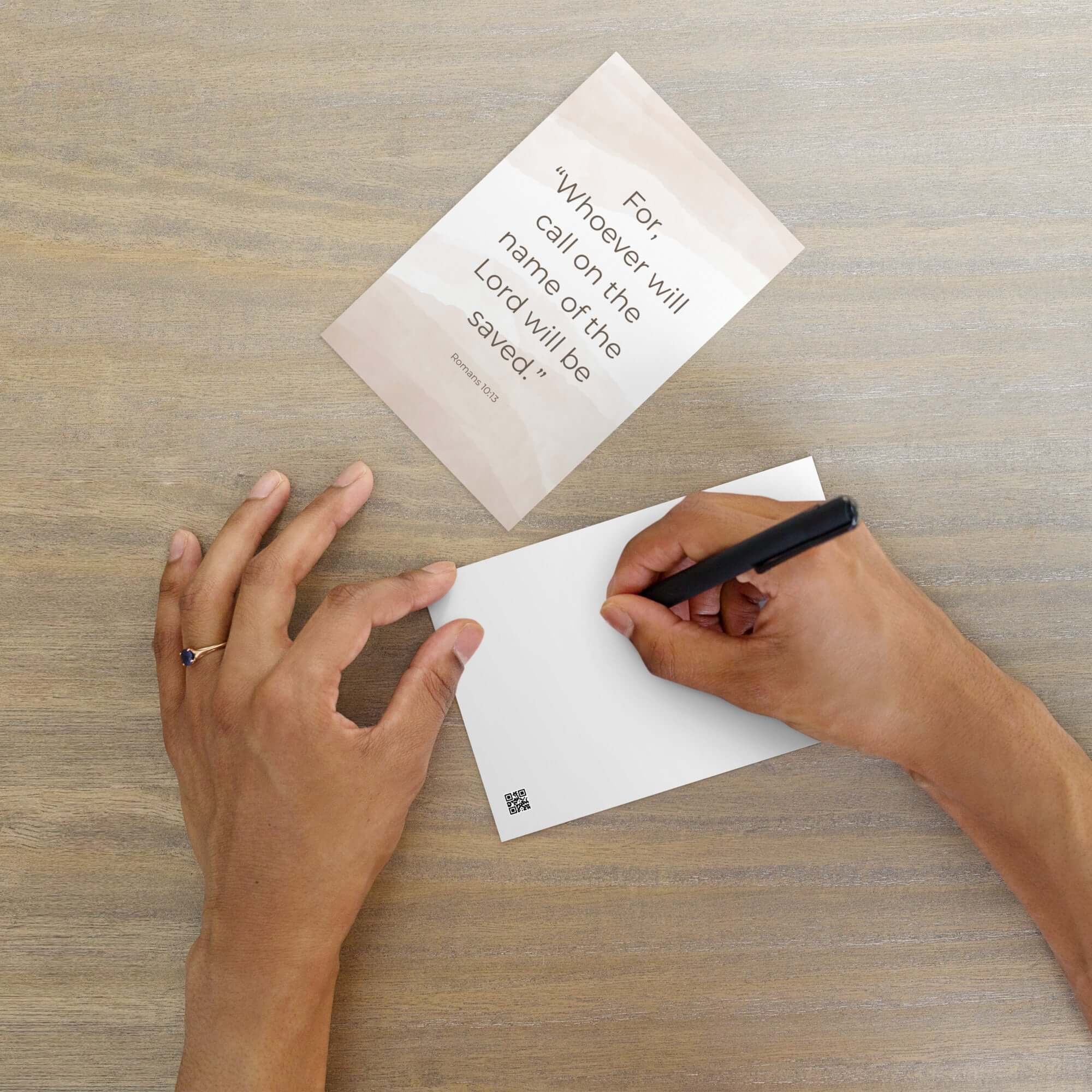 Romans 10:13 Bible Verse, the name Standard Postcard Stationery Default Title