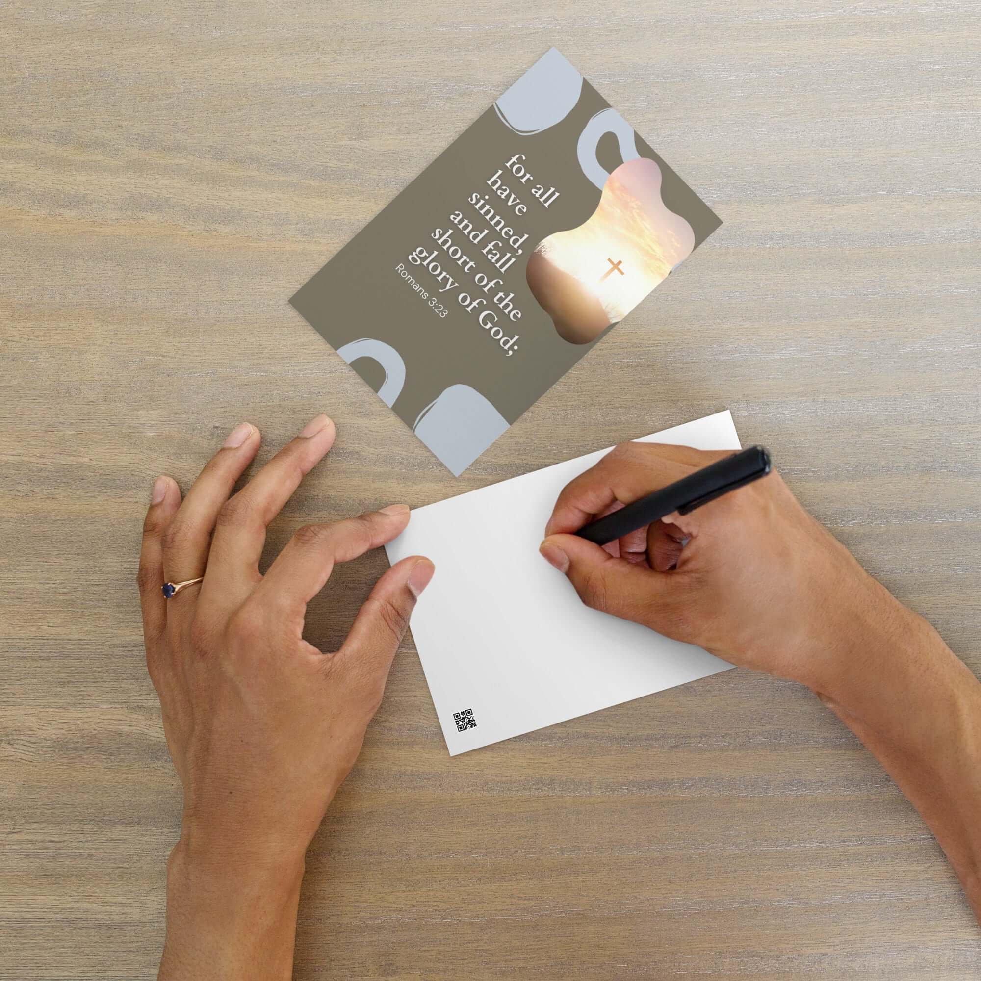 Romans 3:23 Bible Verse, the glory Standard Postcard Stationery Default Title