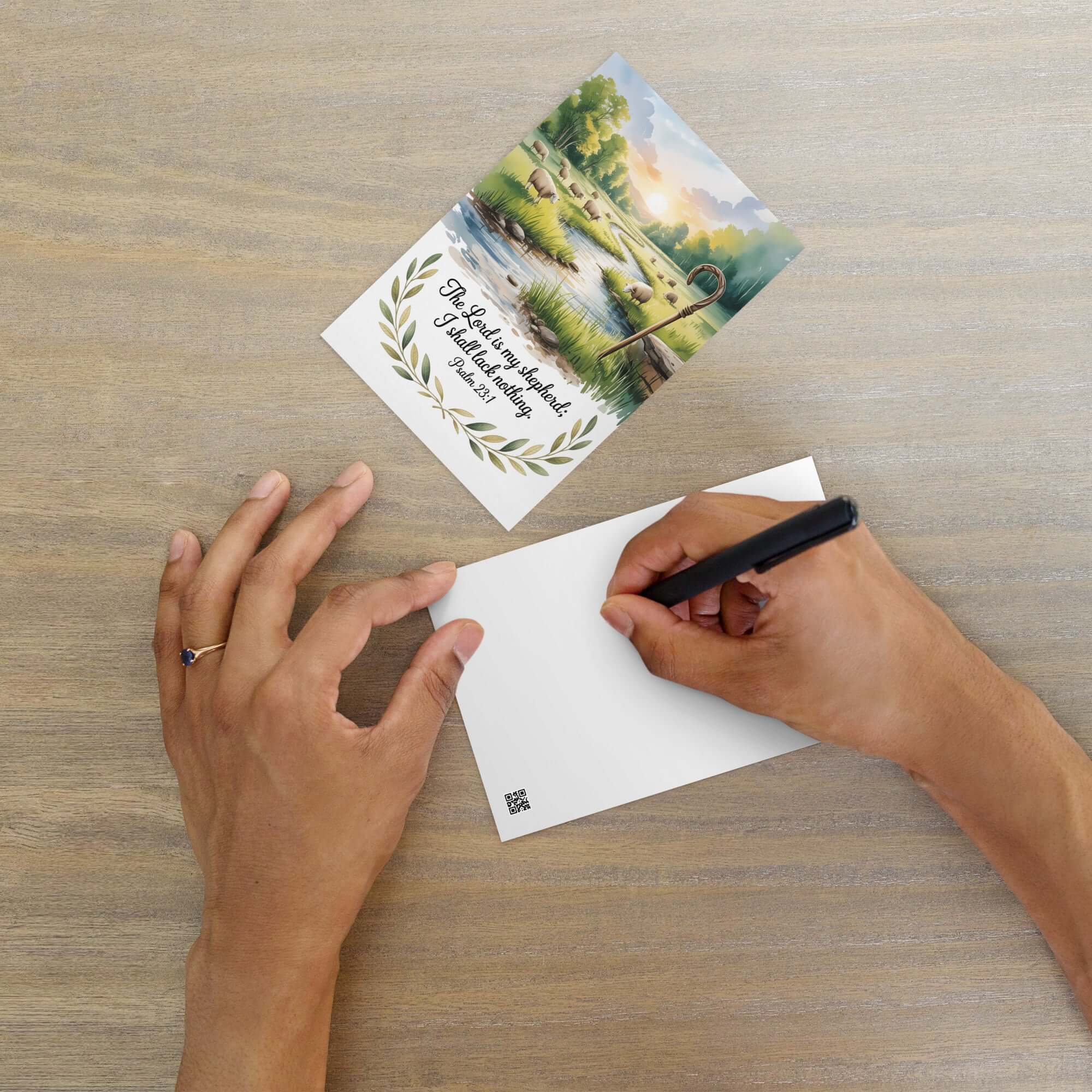 Psalm 23:1 Bible Verse, is my Standard Postcard Default Title