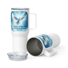 John 14:26 Bible Verse, Holy Spirit Dove Travel Mug with a Handle Default Title