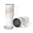 Galatians 6:9 Bible Verse, not be weary Travel Mug with a Handle Default Title