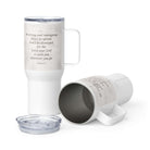 Joshua 1:9 Bible Verse, Be strong Travel Mug with a Handle Default Title