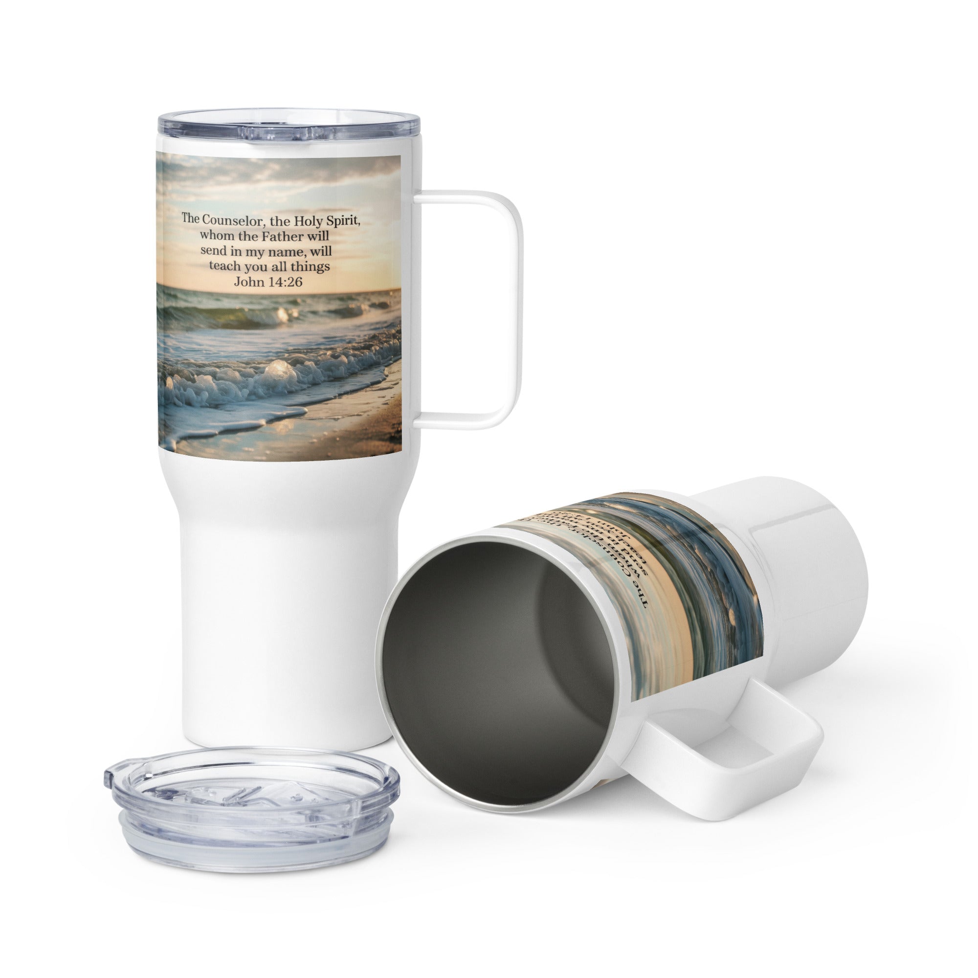 John 14:26 Bible Verse You All Travel Mug with a Handle Default Title