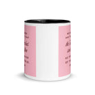 1 John 4:14 Bible Verse, We have seen White Ceramic Mug with Color Inside
