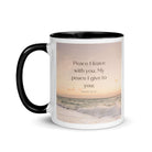 John 14:27 Bible Verse, not as the White Ceramic Mug with Color Inside