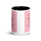 1 John 4:14 Bible Verse, We have seen White Ceramic Mug with Color Inside