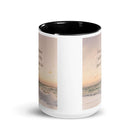 John 14:27 Bible Verse, not as the White Ceramic Mug with Color Inside