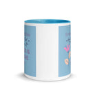 1 John 4:8 Bible Verse, doesn’t love White Ceramic Mug with Color Inside
