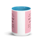 1 John 4:14 Bible Verse, We have seen White Ceramic Mug with Color Inside