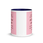 1 John 4:14 Bible Verse, We have seen White Ceramic Mug with Color Inside
