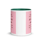 1 John 4:14 Bible Verse, We have seen White Ceramic Mug with Color Inside