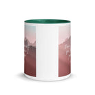 John 14:27 Bible Verse, I give you White Ceramic Mug with Color Inside