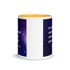 Romans 3:23 Bible Verse, all have sinned White Ceramic Mug with Color Inside