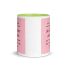 1 John 4:14 Bible Verse, We have seen White Ceramic Mug with Color Inside
