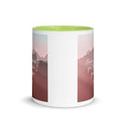 John 14:27 Bible Verse, I give you White Ceramic Mug with Color Inside