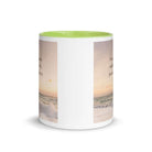 John 14:27 Bible Verse, not as the White Ceramic Mug with Color Inside