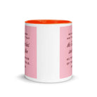 1 John 4:14 Bible Verse, We have seen White Ceramic Mug with Color Inside