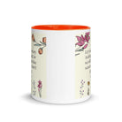 Galatians 6:9 Bible Verse, in doing good White Ceramic Mug with Color Inside