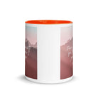 John 14:27 Bible Verse, I give you White Ceramic Mug with Color Inside